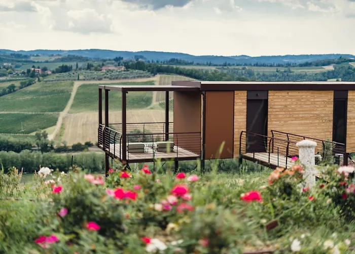 Poderi Arcangelo Glamping Lyxtält San Gimignano